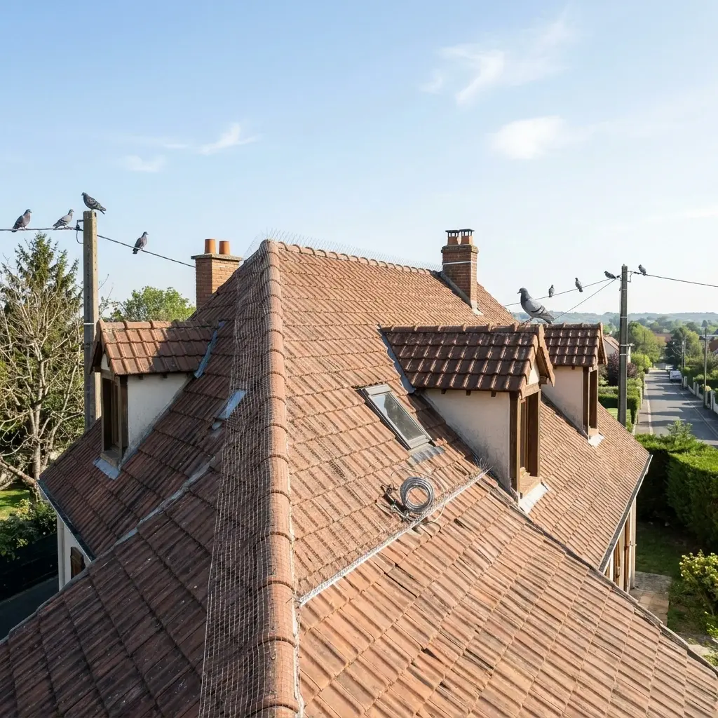 Comment se déroule l'intervention de dépigeonnage à Périgny ?