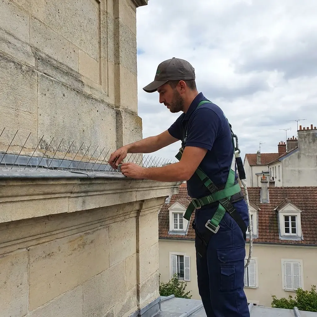 Prévenir l'installation des pigeons dans vos espaces extérieurs