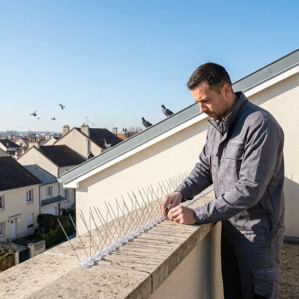 Comment limiter l'installation des pigeons chez vous à Franconville