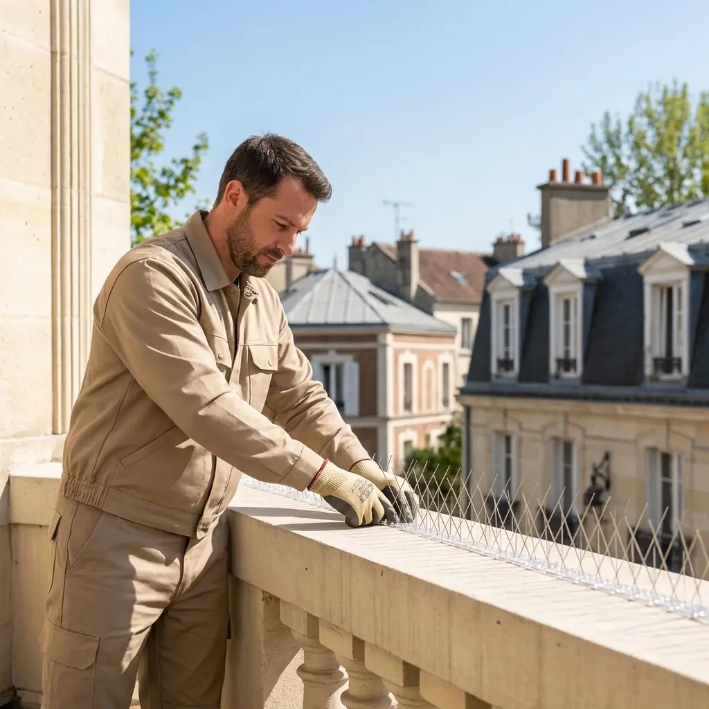 Le traitement professionnel contre les pigeons
