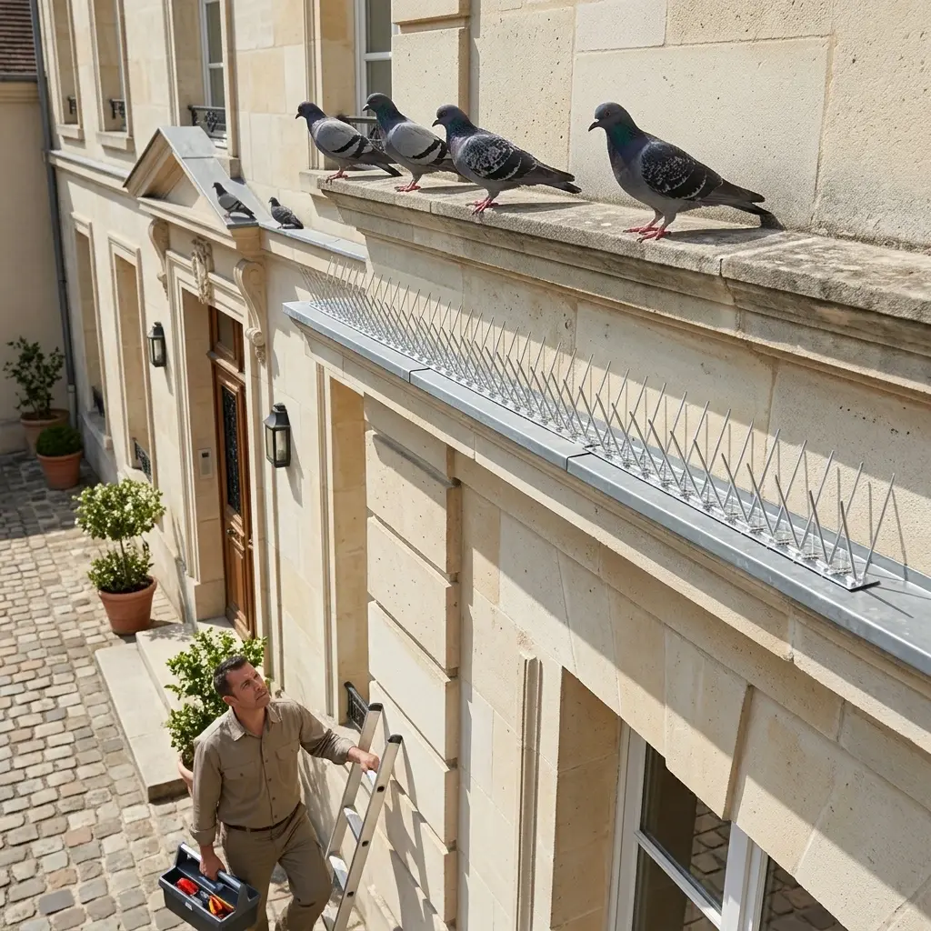 Comment limiter l'installation des pigeons chez vous ?