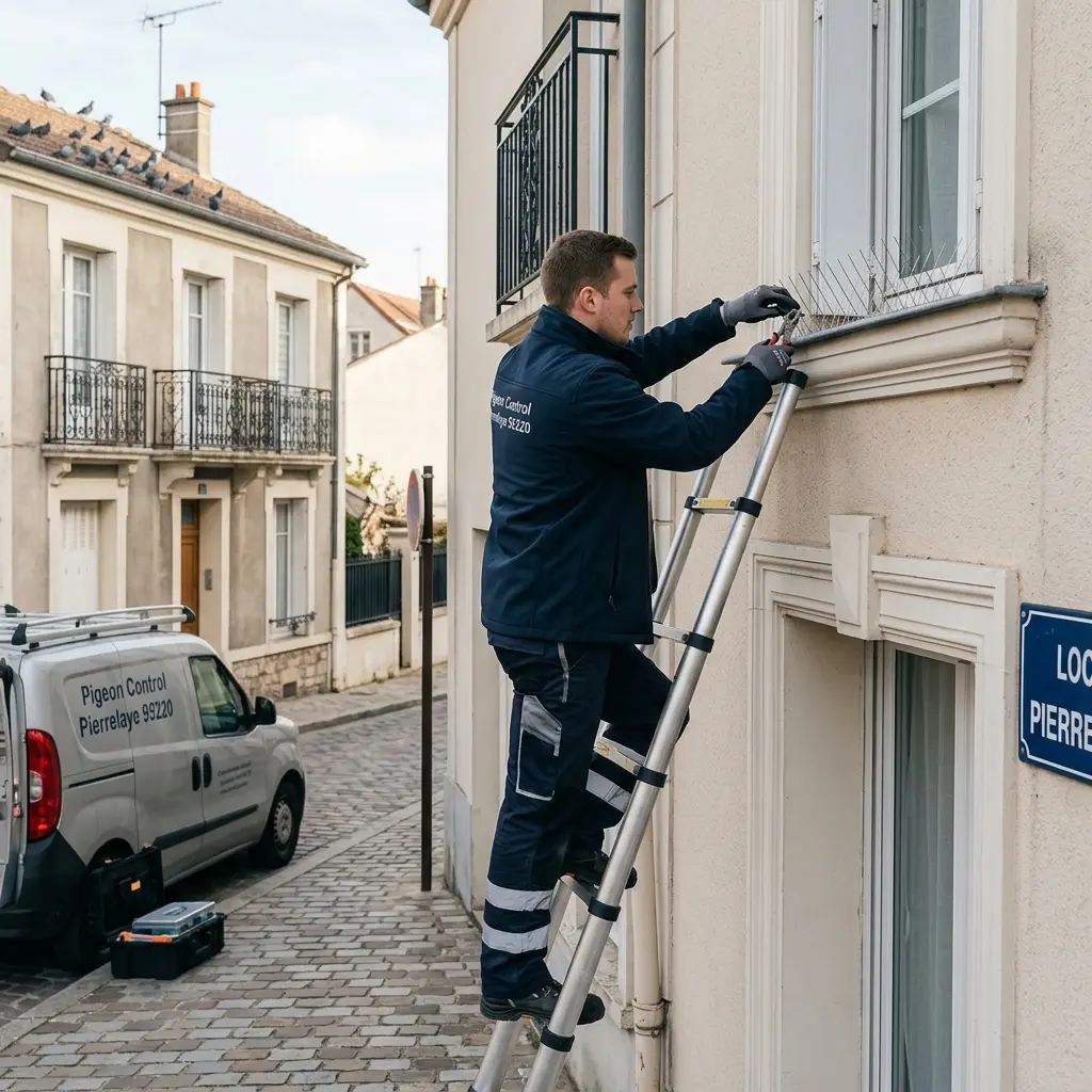Un traitement technique contre les pigeons