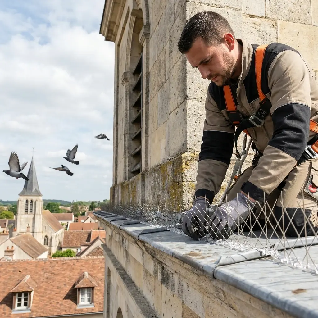 Une approche technique pour chasser les pigeons