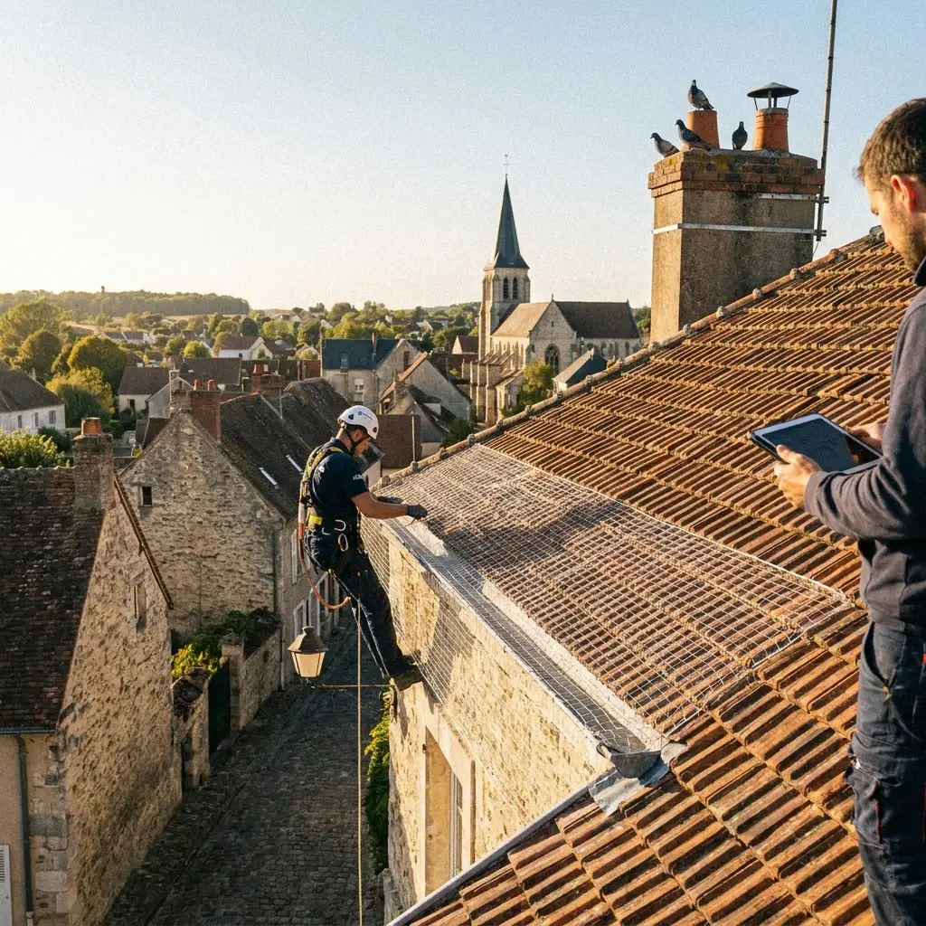 Comment limiter l'installation des pigeons chez vous ?