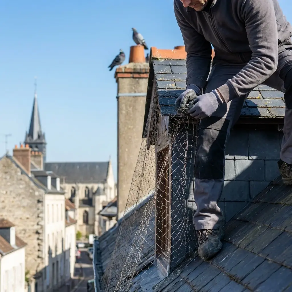 Les bons gestes pour limiter l'installation des pigeons
