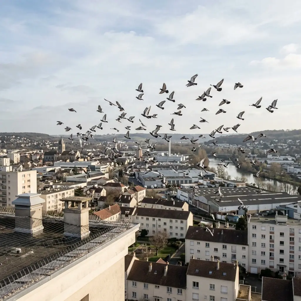 Comment se déroule l'intervention à Saint-Ouen-l'Aumône ?