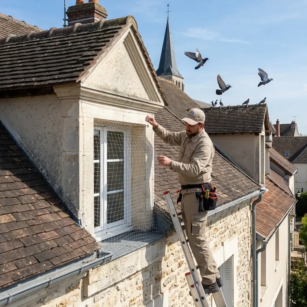 Les bons gestes pour limiter l'installation des pigeons