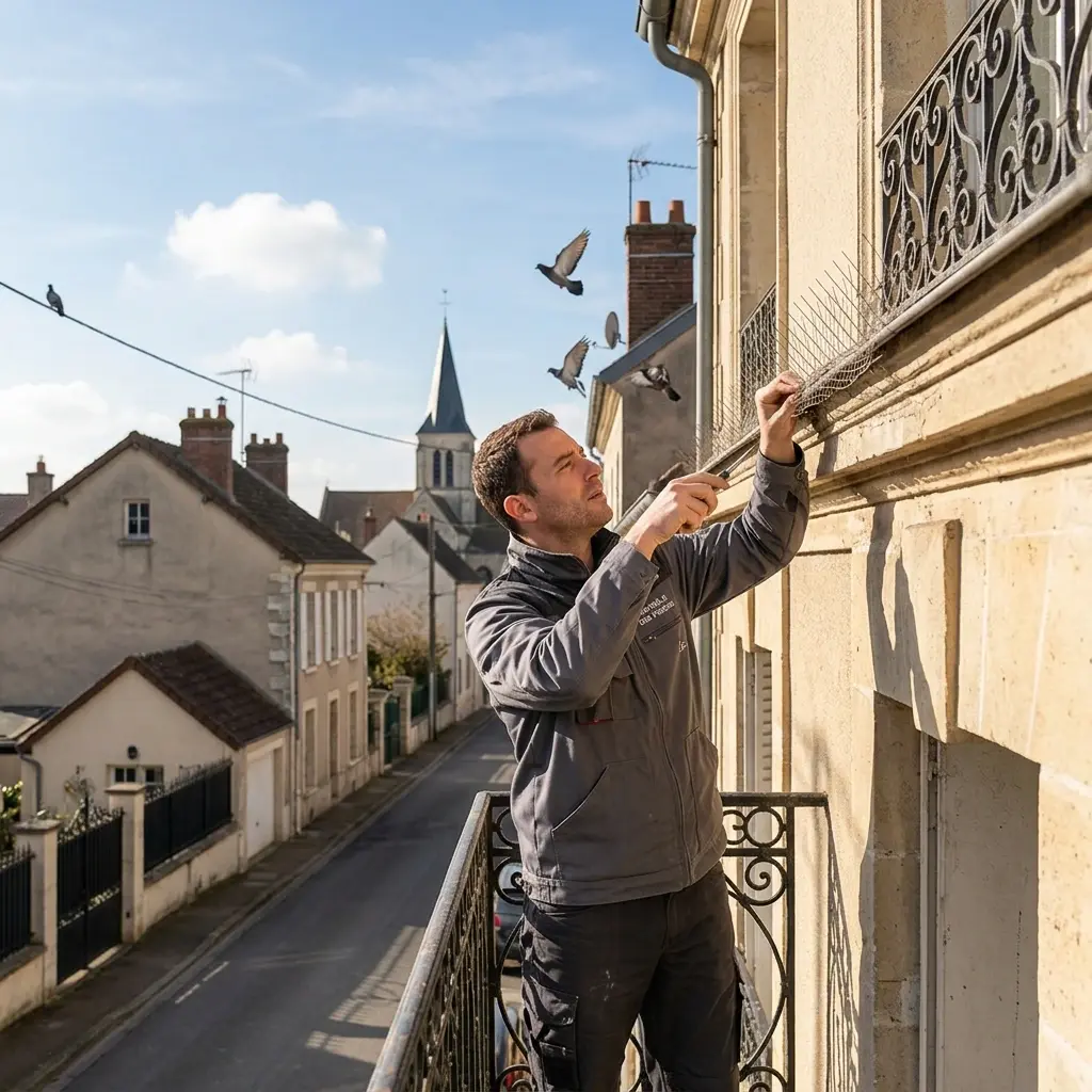 Comment se déroule l'intervention à Louvres ?