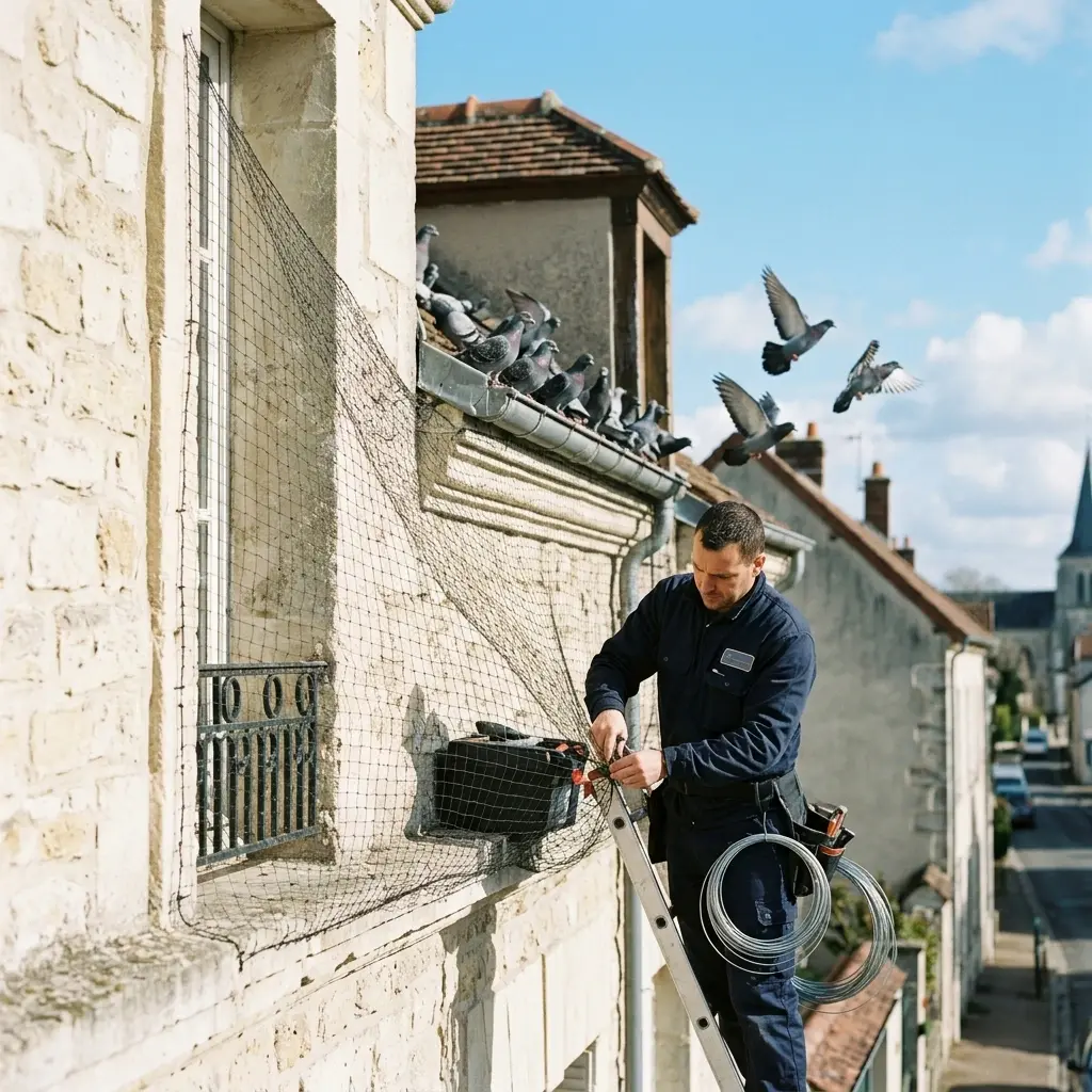Comment limiter l'installation des pigeons chez vous ?