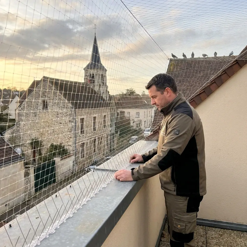 Un traitement professionnel contre les pigeons