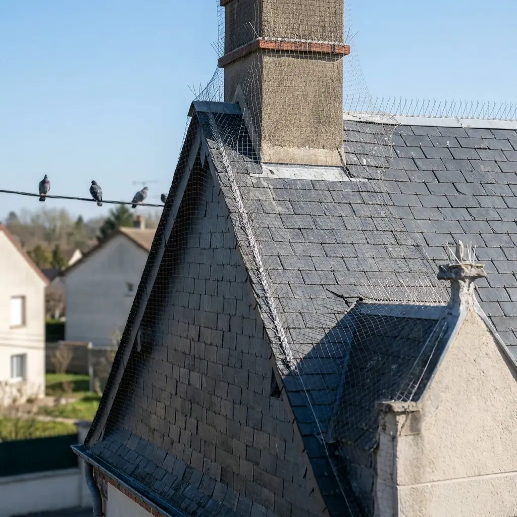 Prévenir l'installation des pigeons chez vous