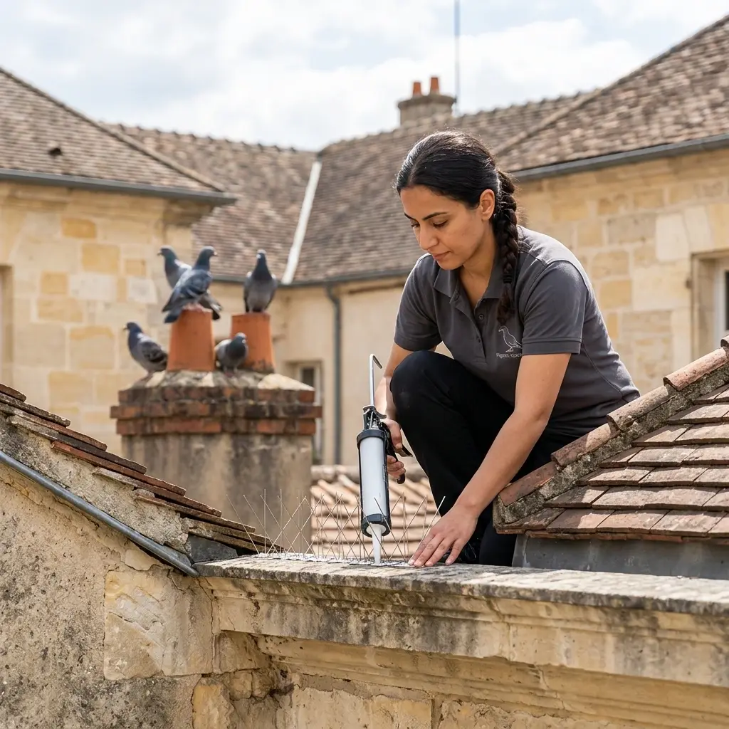 Prévenir l'installation des pigeons sur vos propriétés