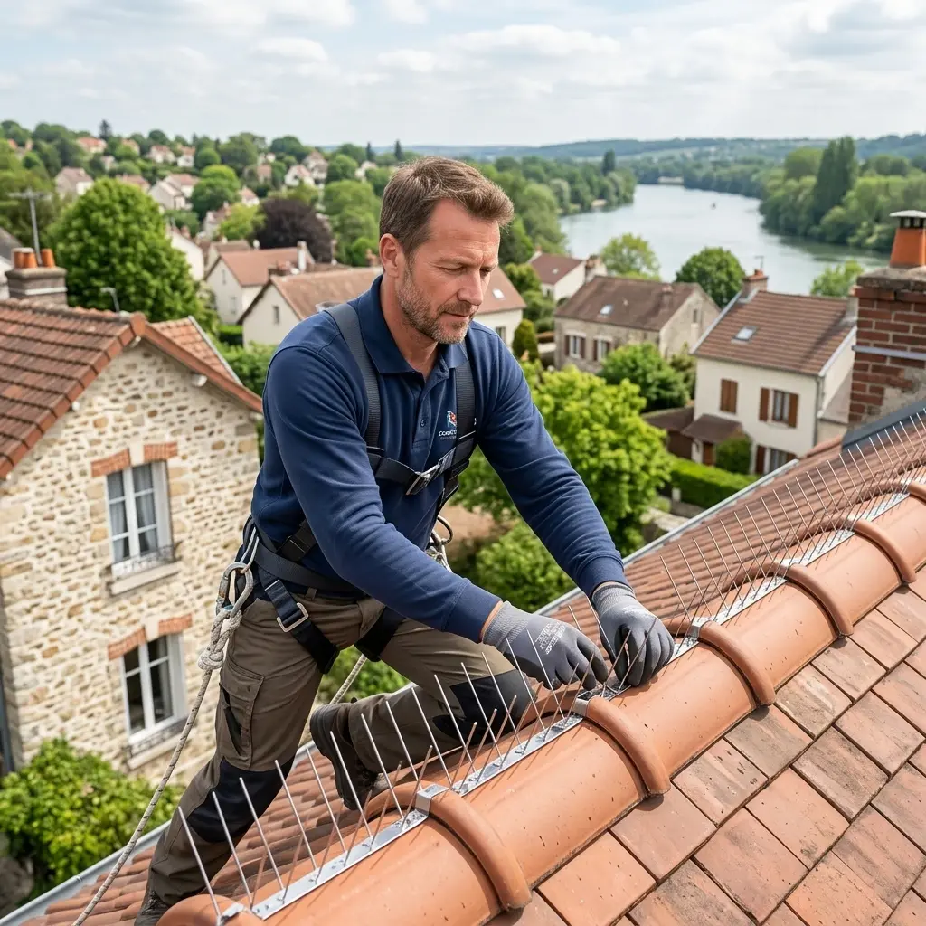 Comment se déroule l'intervention à La Frette-sur-Seine ?