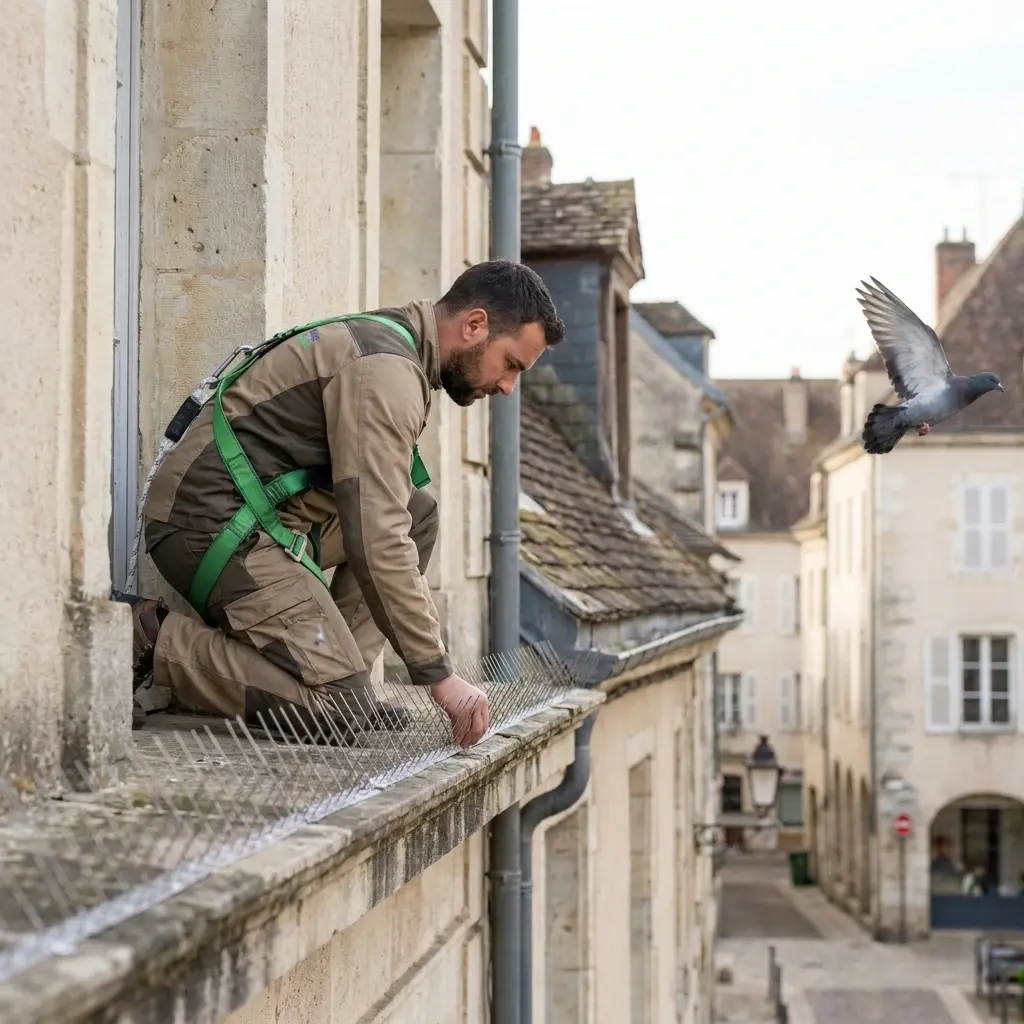 Comment limiter la présence des pigeons chez vous à Bessancourt