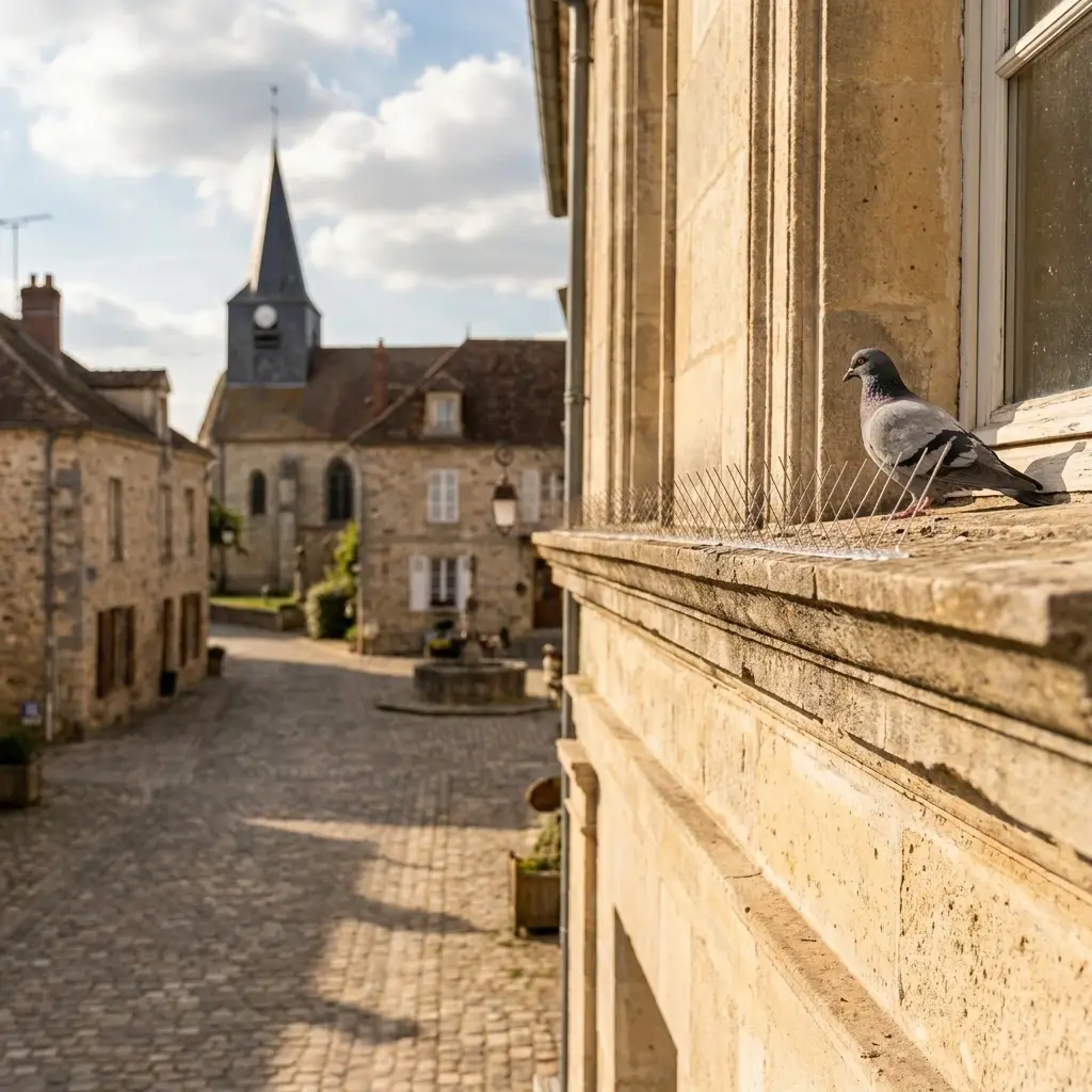 Un traitement professionnel contre les pigeons