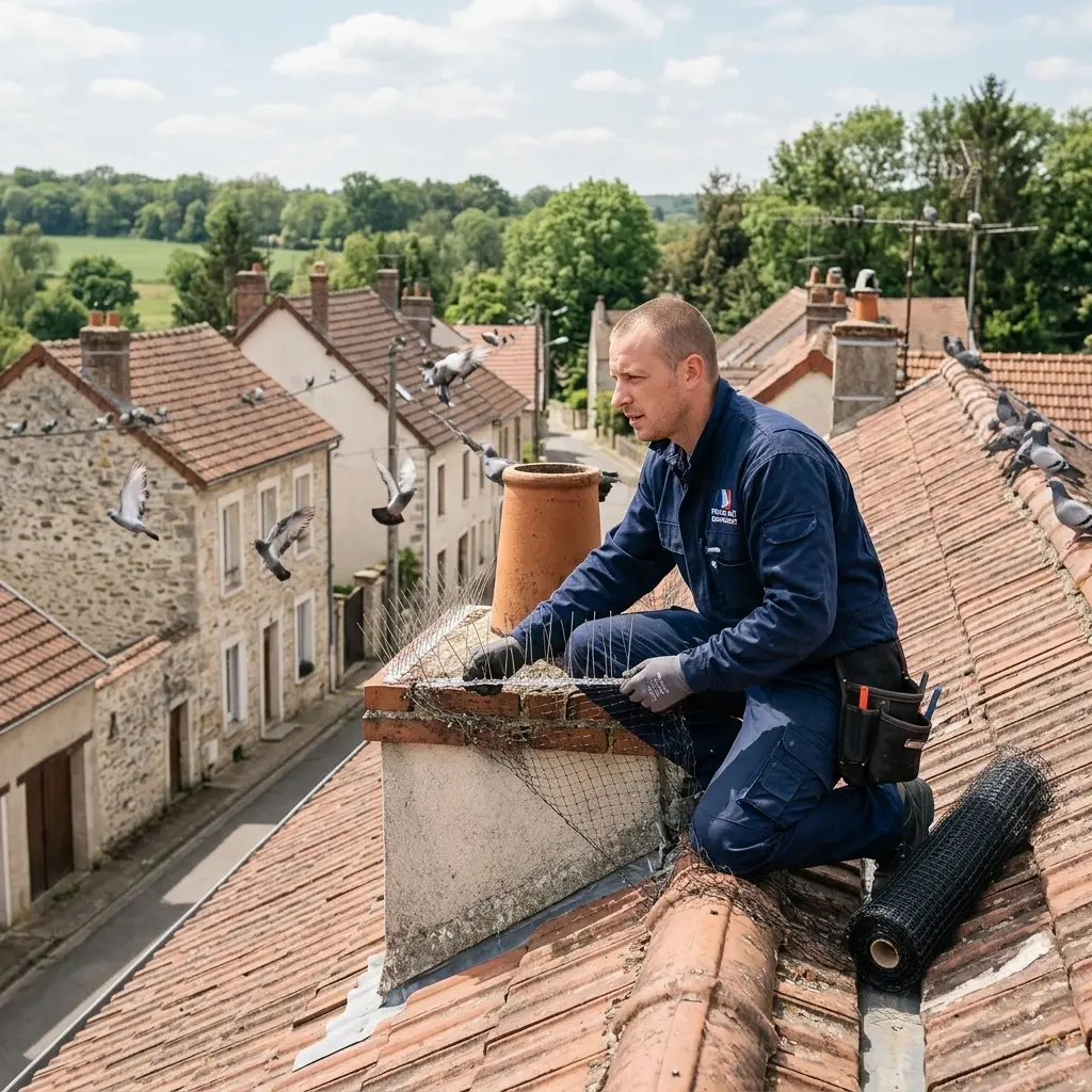 Prévenir l'installation des pigeons chez vous