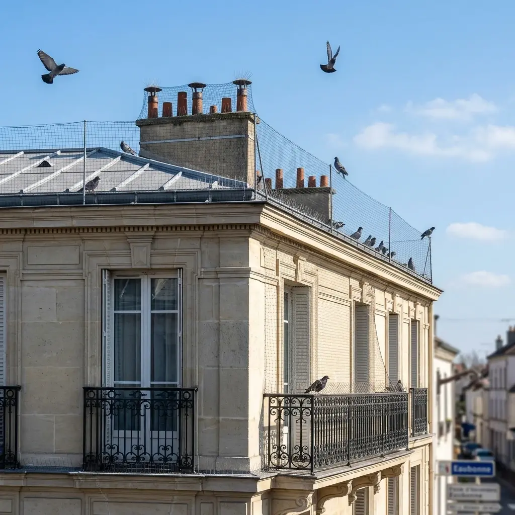 Une stratégie complète pour écarter les pigeons durablement
