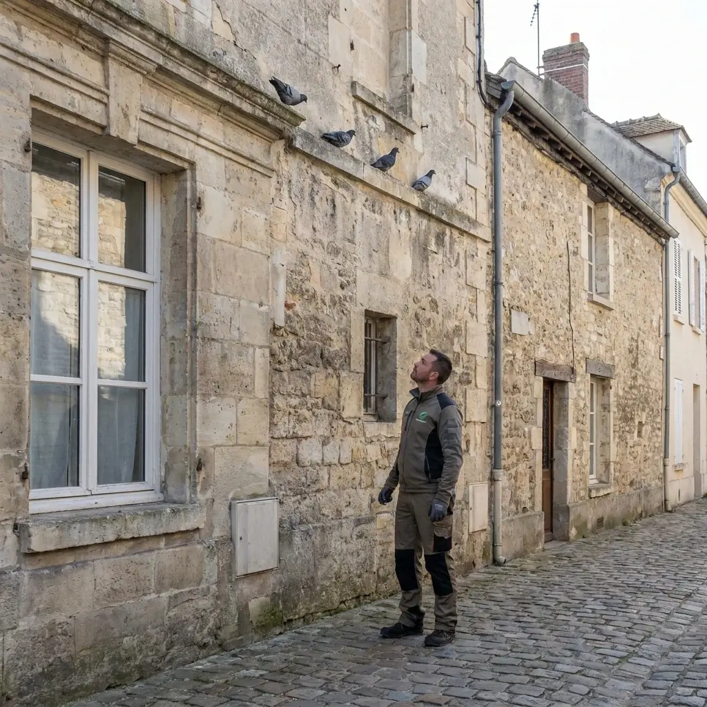 Gestes préventifs et réflexes contre les pigeons à Chars