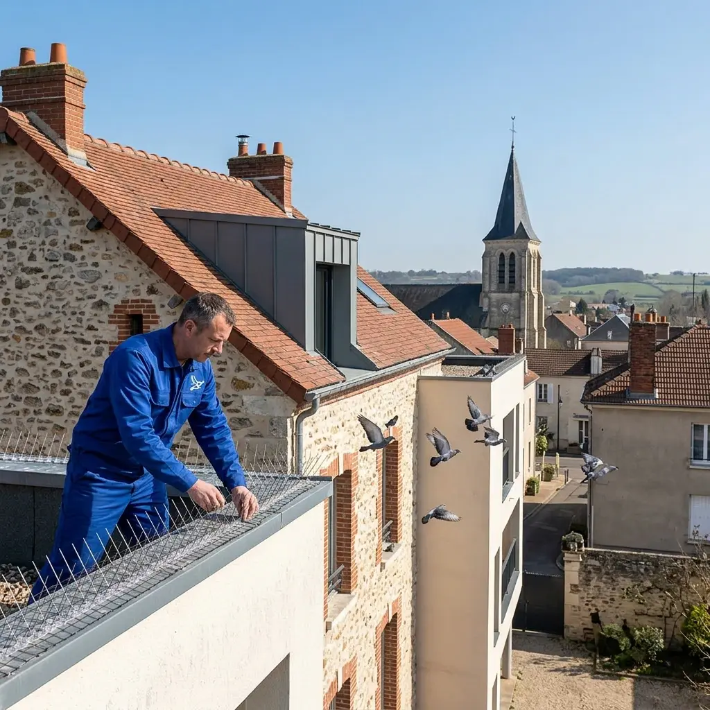 Comment prévenir le retour des pigeons chez vous