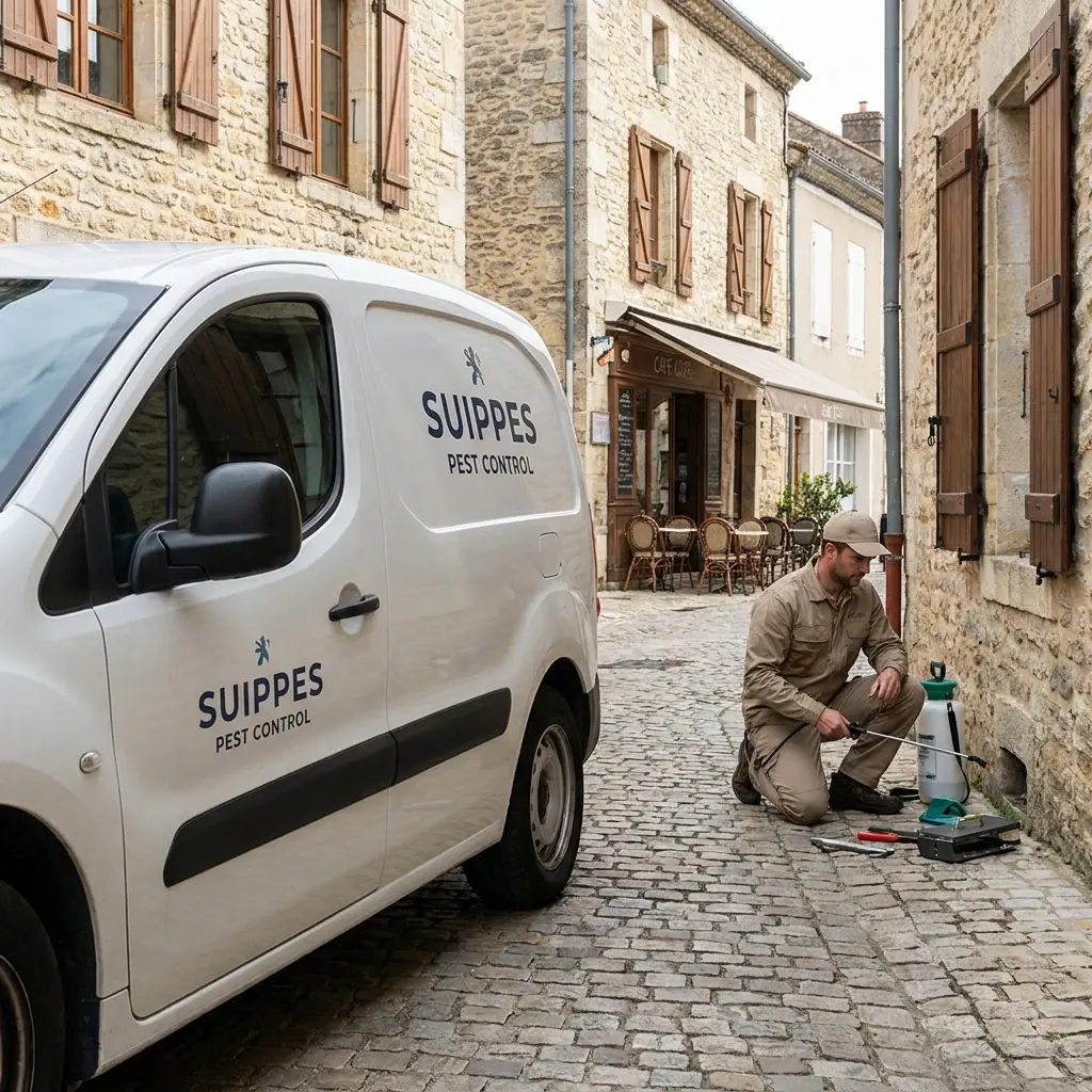 Comment se déroule l'intervention à Suippes ?