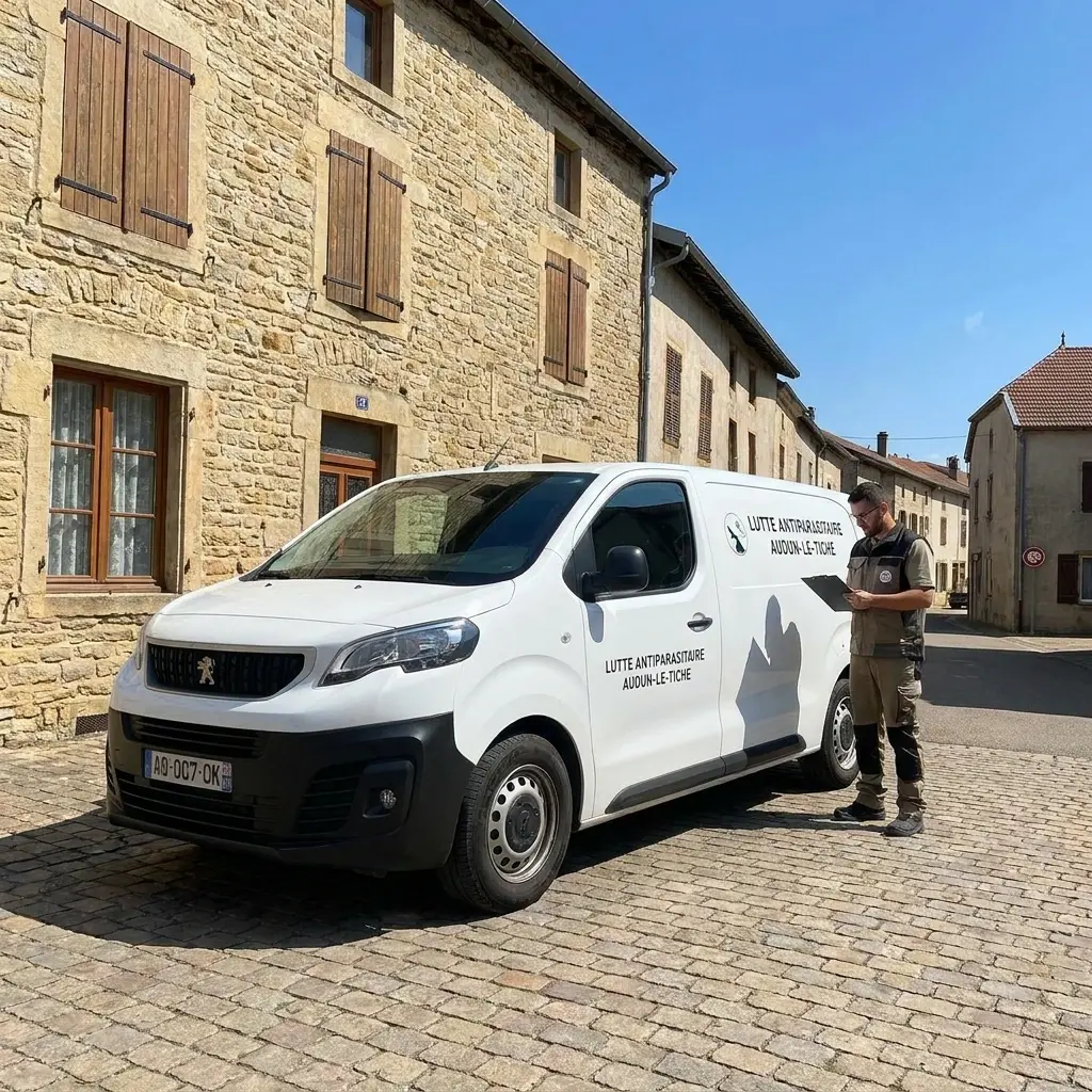 Comment se déroule l'intervention à Audun-le-Tiche ?