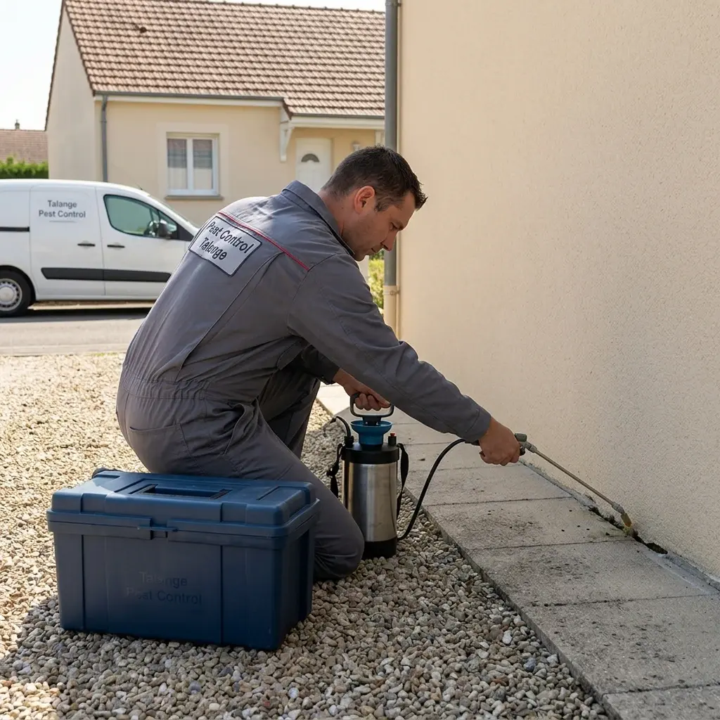 Comment se déroule l'intervention à Talange ?