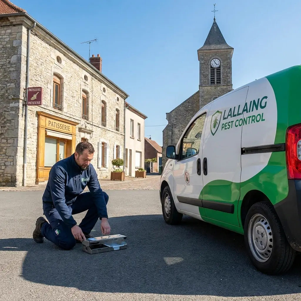 Comment se déroule l'intervention à Lallaing ?