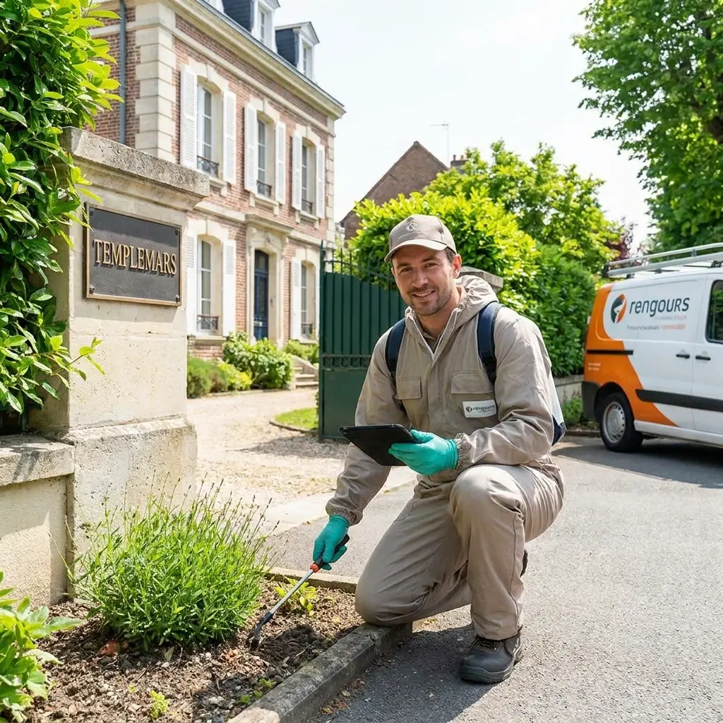 Comment se déroule l'intervention à Templemars ?