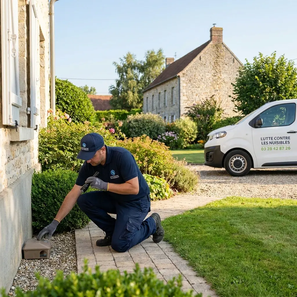 Comment se déroule l'intervention à Mérignies ?