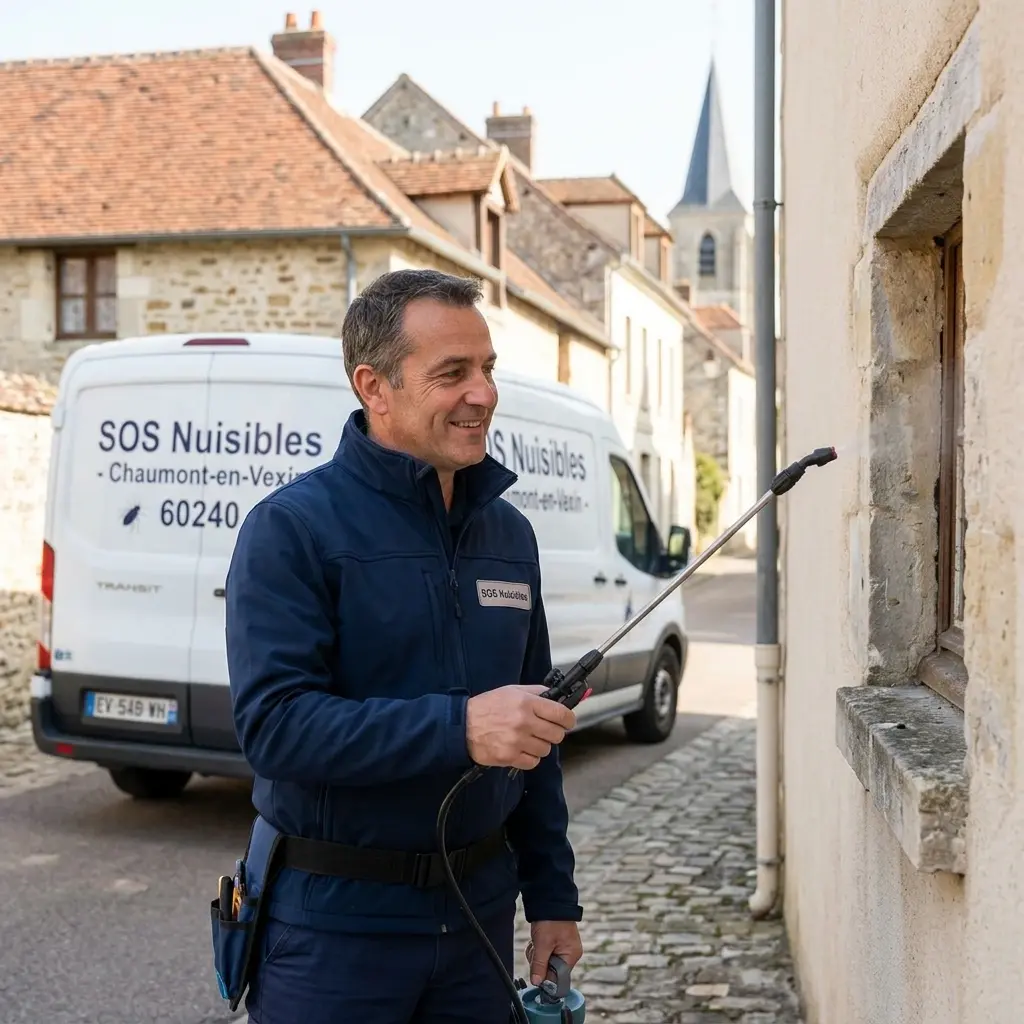 Comment se déroule l'intervention à Chaumont-en-Vexin ?