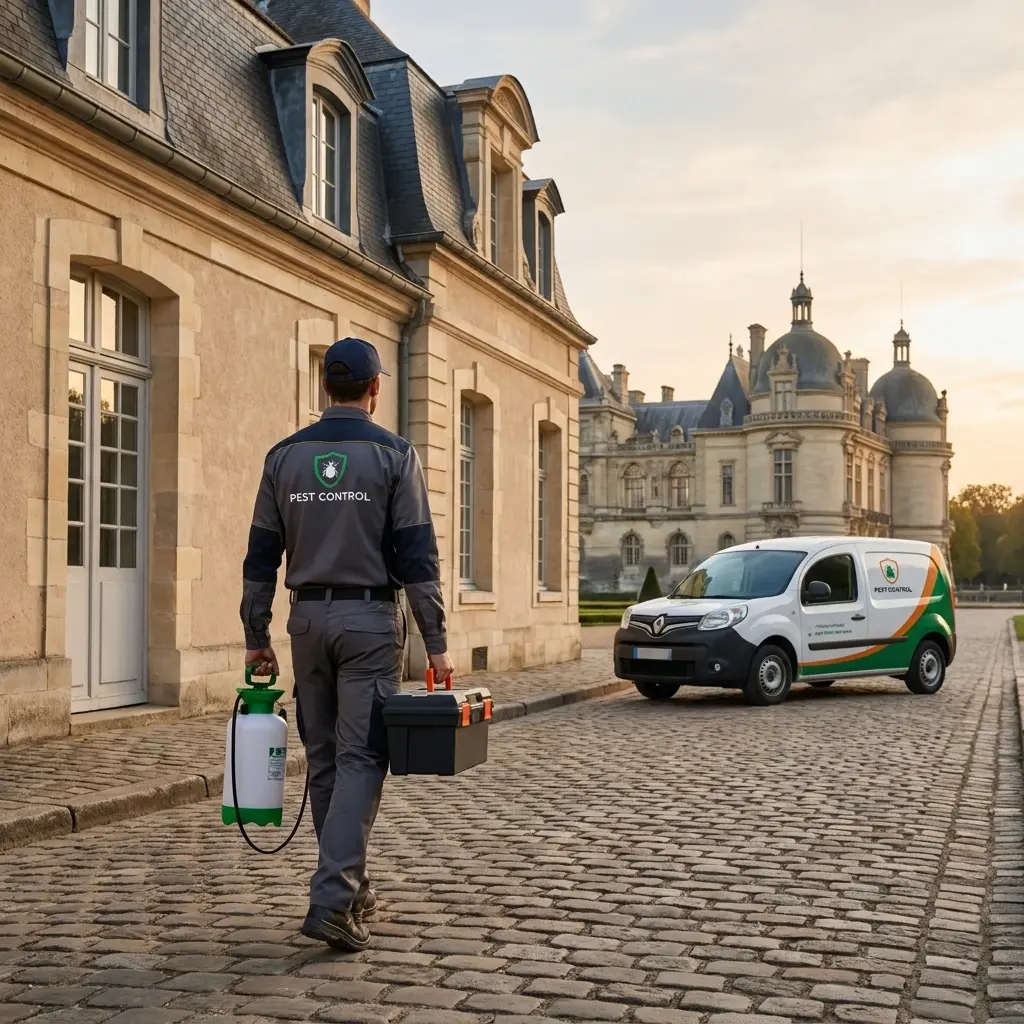 Comment se déroule l'intervention à Chantilly ?