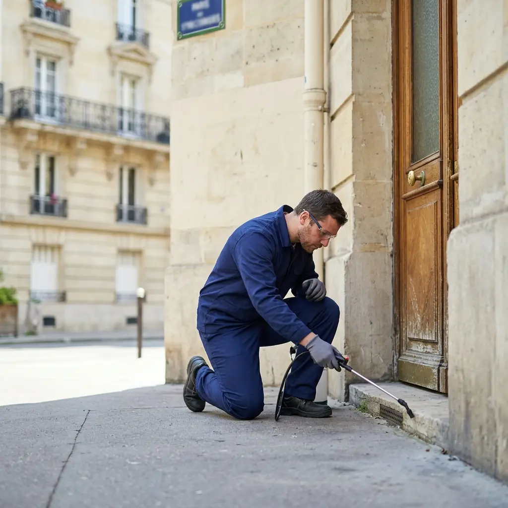 Comment se déroule l'intervention à Paris 17 ?