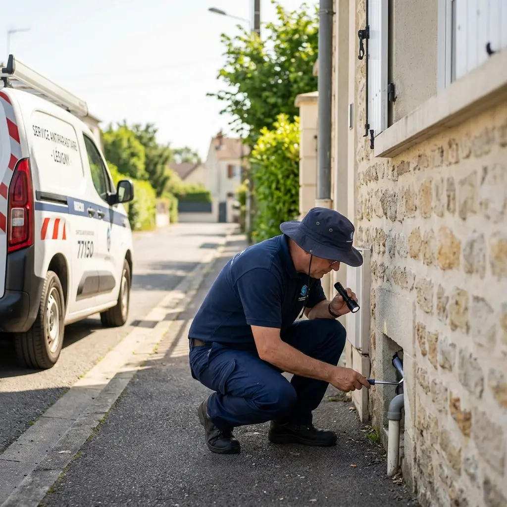 Comment se déroule l'intervention à Lésigny ?