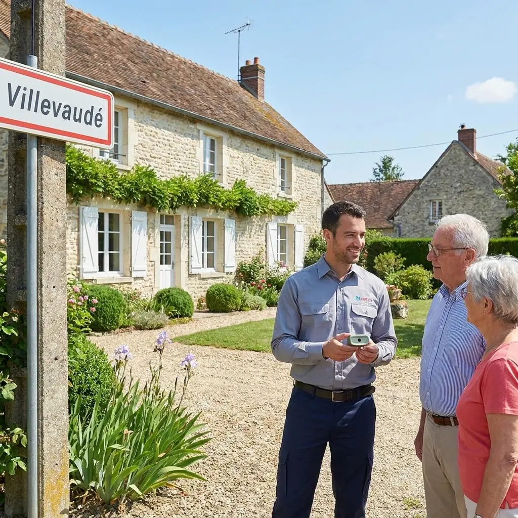 Comment se déroule l'intervention à Villevaudé ?