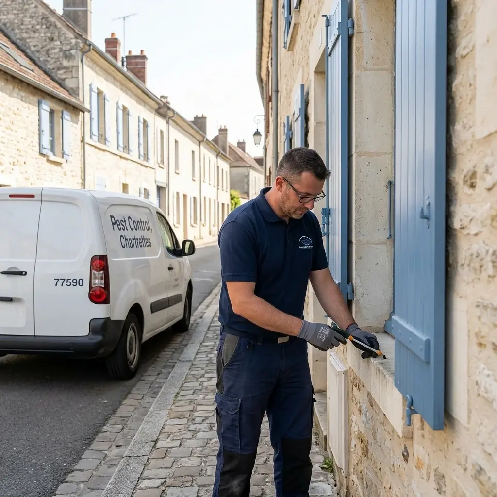 Comment se déroule l'intervention à Chartrettes ?