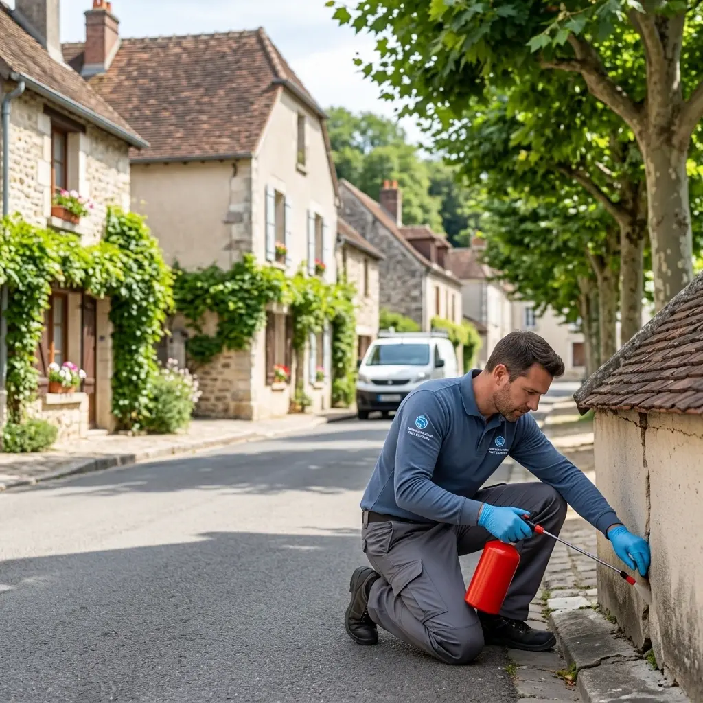 Comment se déroule l'intervention à Samois-sur-Seine ?