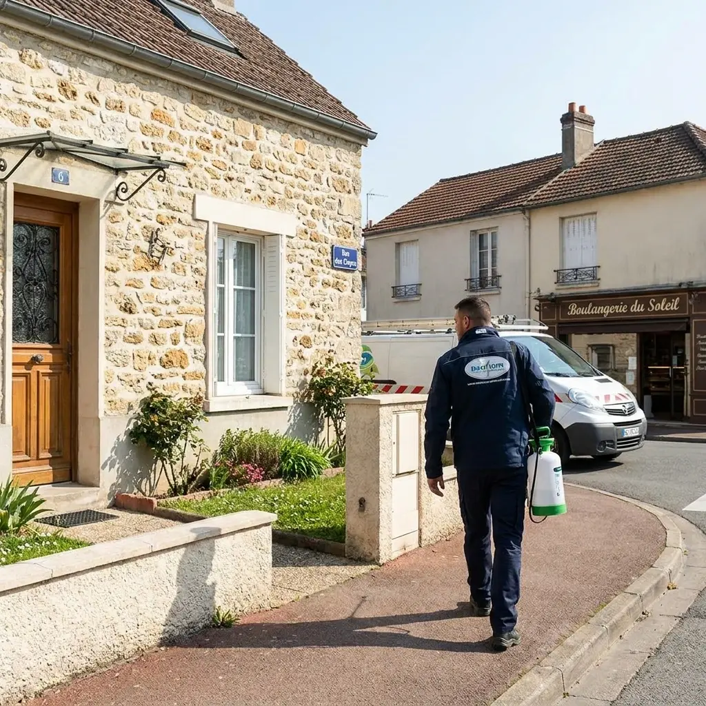 Comment se déroule l'intervention aux Clayes-sous-Bois ?