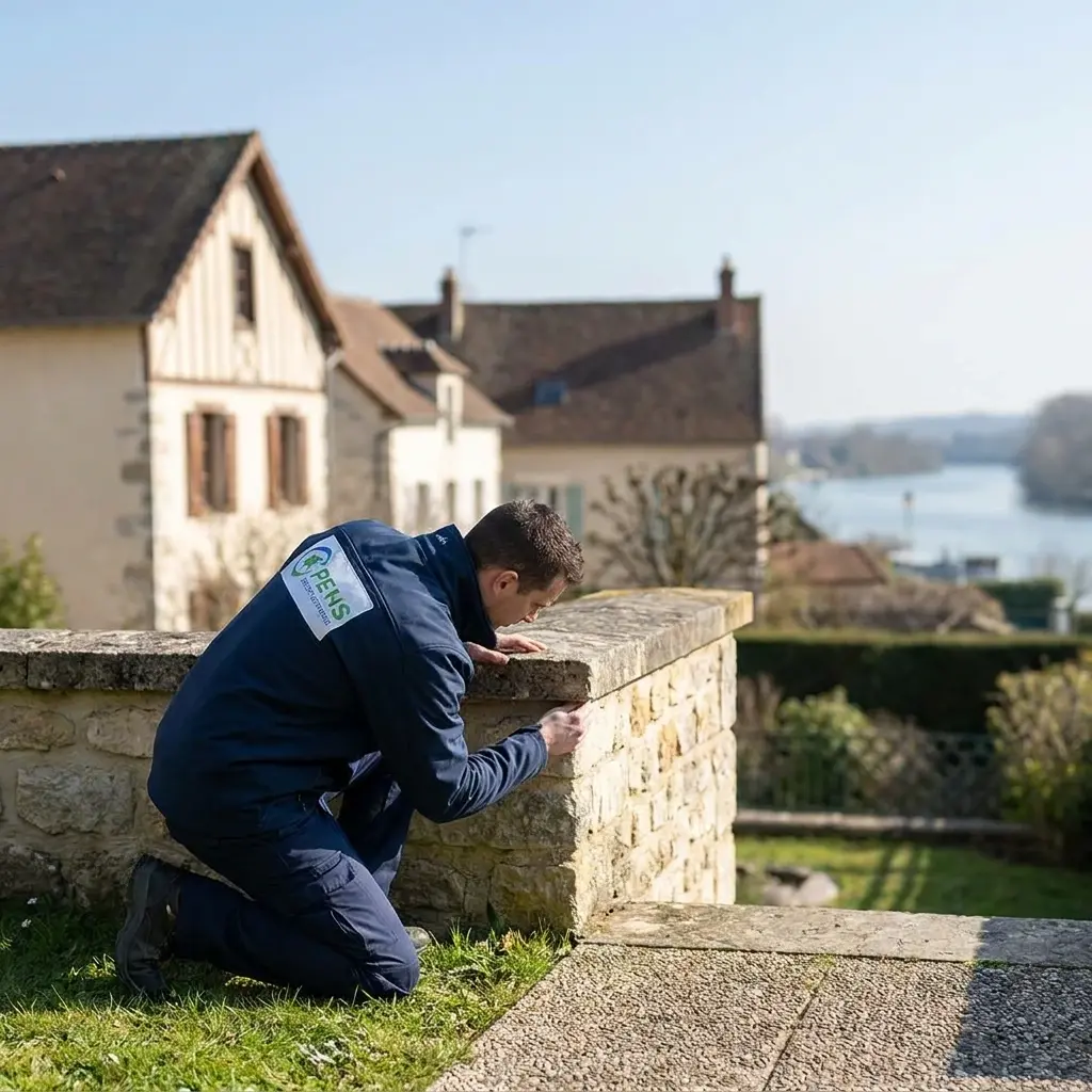 Comment se déroule l'intervention à Villennes-sur-Seine ?