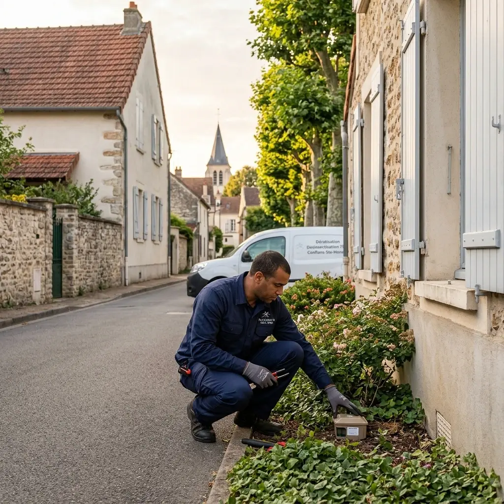 Comment se déroule l'intervention à Conflans-Sainte-Honorine ?