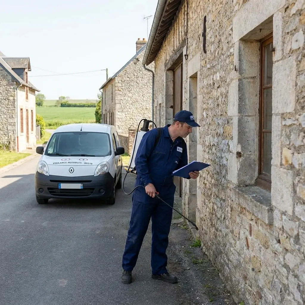 Comment se déroule l'intervention à Feuquières-en-Vimeu ?