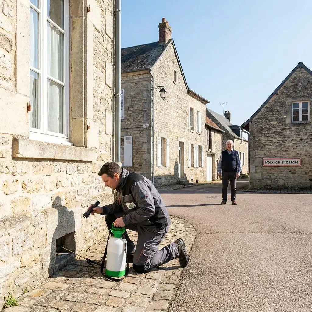Comment se déroule l'intervention à Poix-de-Picardie ?