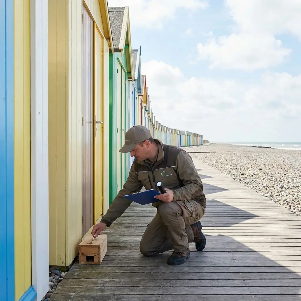 Comment se déroule l'intervention à Cayeux-sur-Mer ?