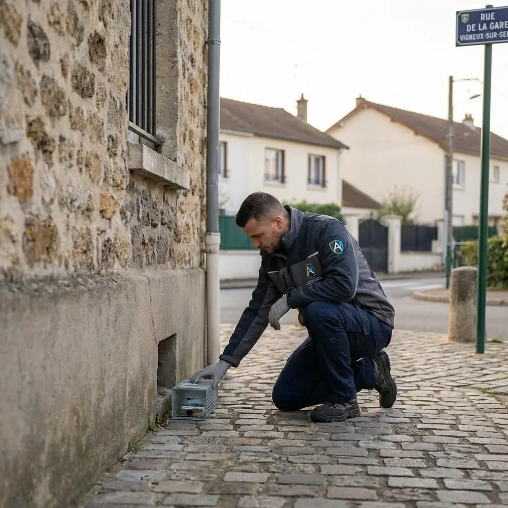 Comment se déroule l'intervention à Vigneux-sur-Seine ?