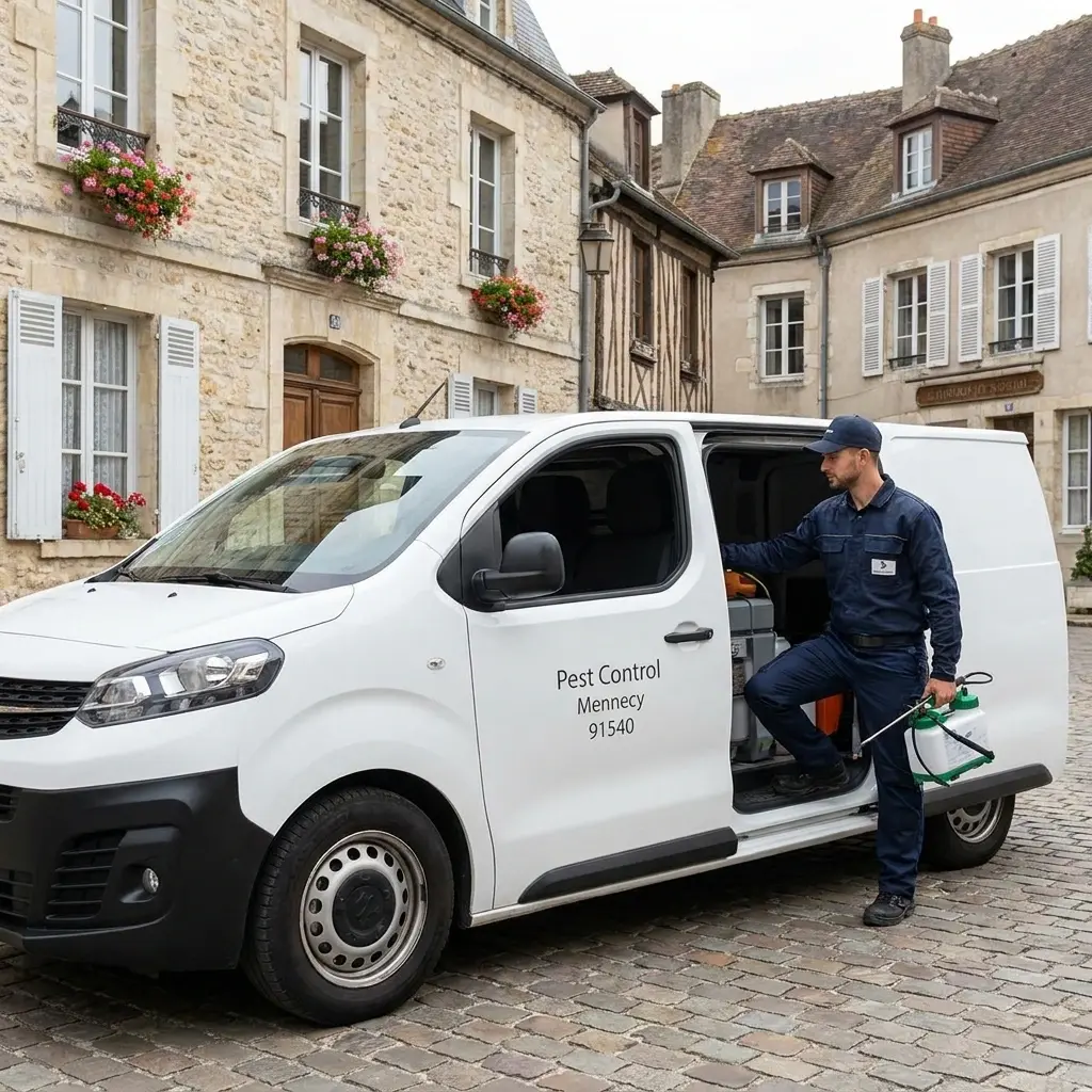 Comment se déroule l'intervention de dératisation à Mennecy ?