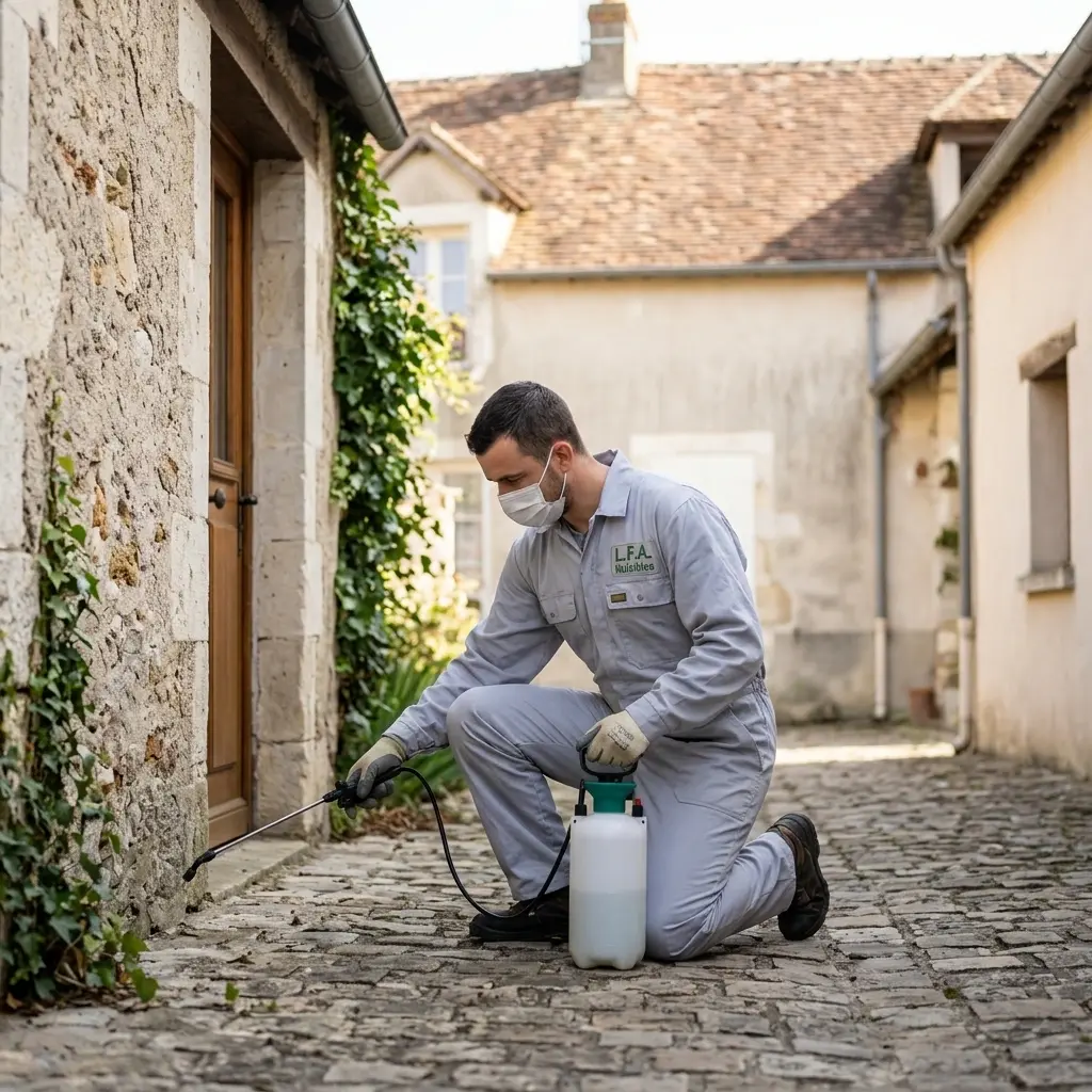 Comment se déroule l'intervention à La Ferté-Alais ?