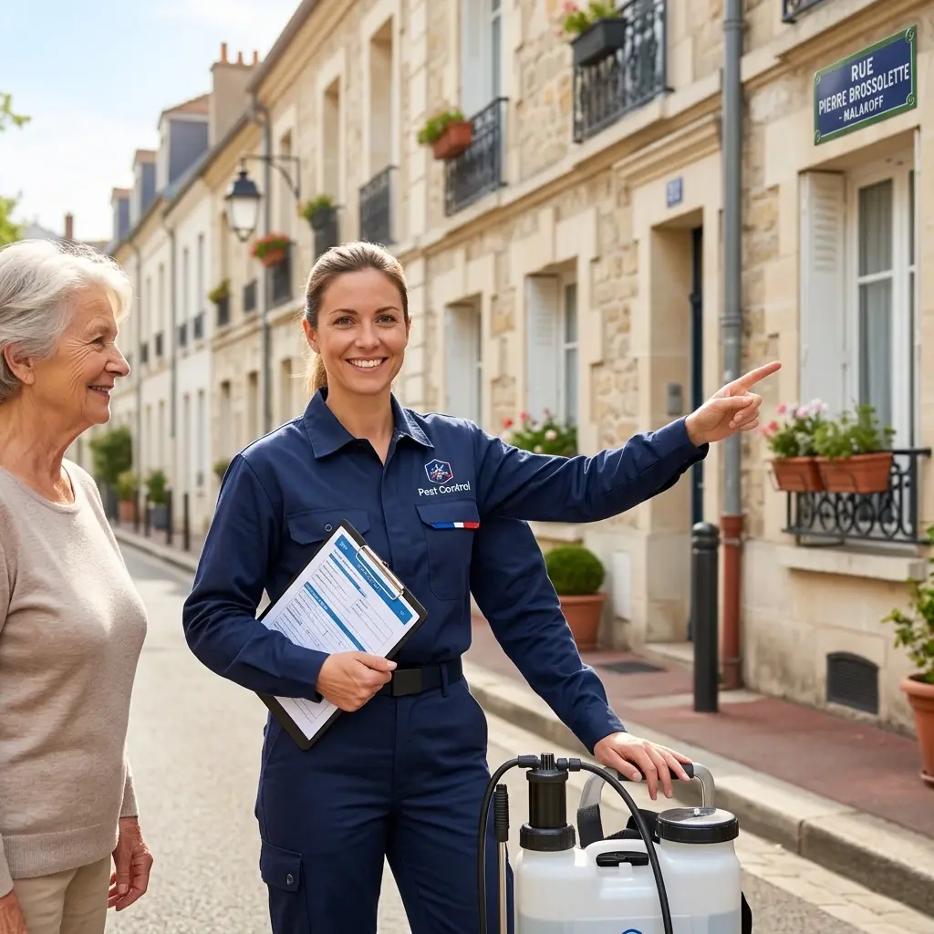 Comment se déroule l'intervention à Malakoff ?
