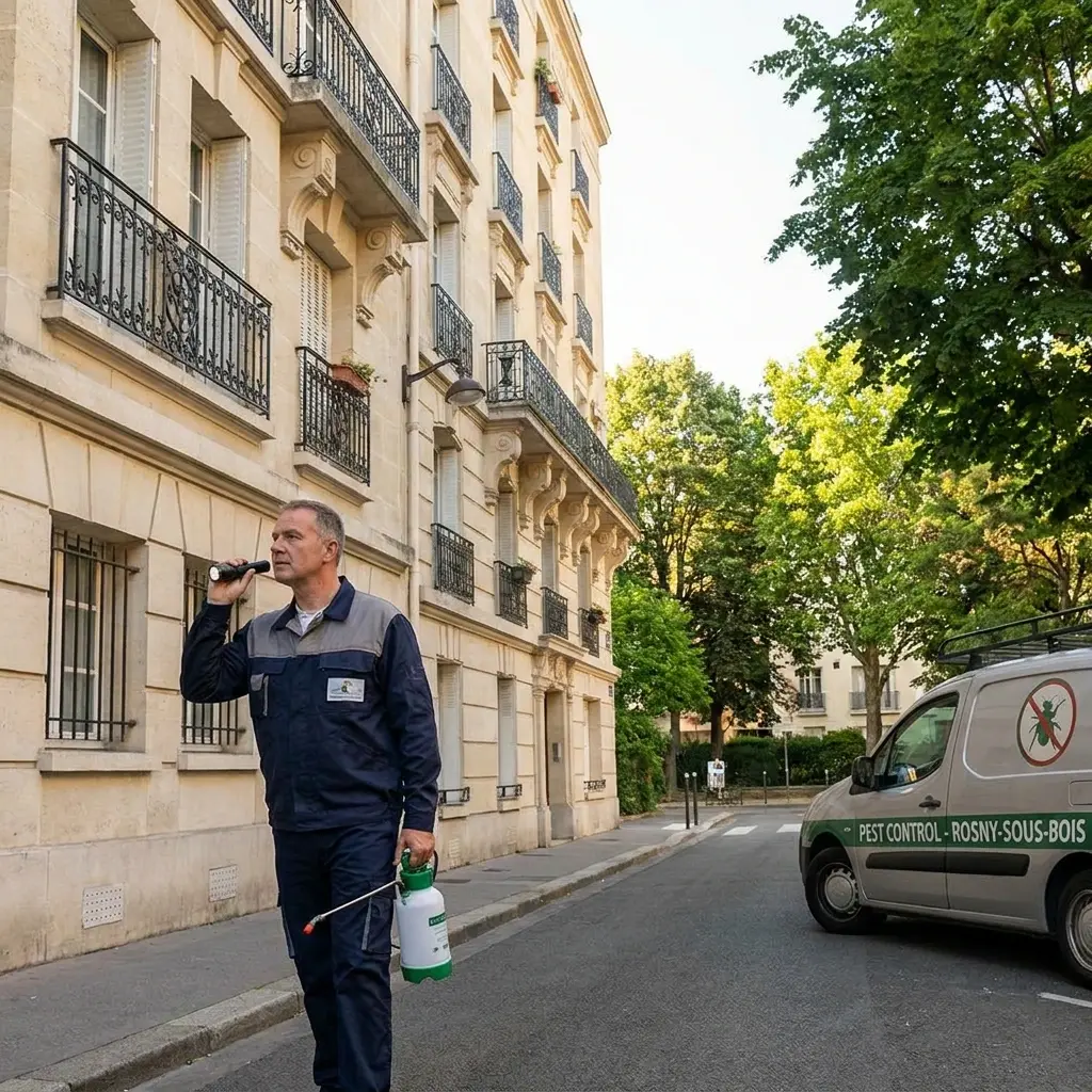 Comment se déroule l'intervention à Rosny-sous-Bois ?