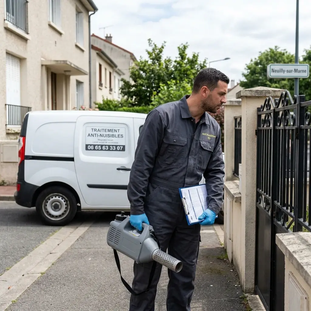 Comment se déroule l'intervention à Neuilly-sur-Marne ?
