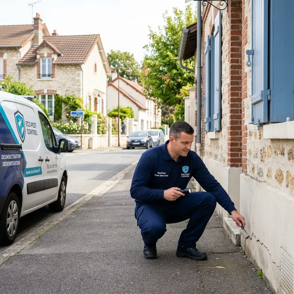 Comment se déroule l'intervention à Herblay-sur-Seine ?