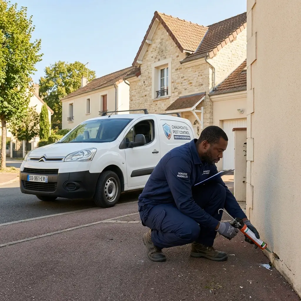 Comment se déroule l'intervention à Chaumontel ?
